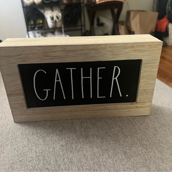 Gather Rae Dunn Sign - Picture 2 of 3